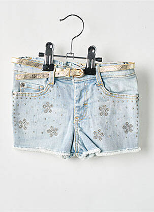 Short stretch taille ajustable bleu MAYORAL fille