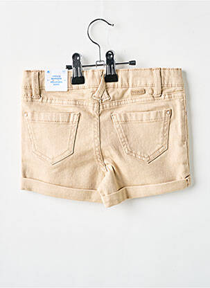 Short stretch taille ajustable beige MAYORAL fille