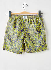Short de bain jaune DOS TORTUGAS pour garçon seconde vue