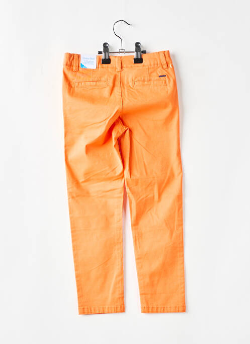 Pantalon chino tissage popeline taille ajustable orange MAYORAL garcon