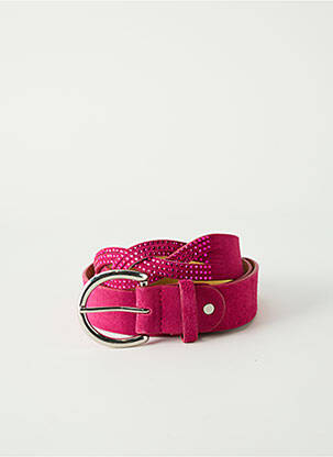 Ceinture rose CAFE NOIR pour femme