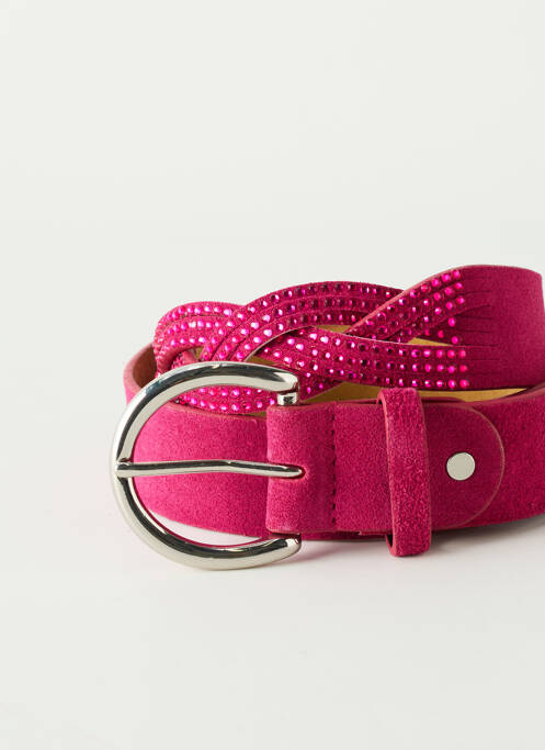 Ceinture rose CAFE NOIR pour femme