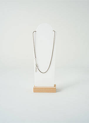 Collier ornement breloque / pampille bleu SATINE femme