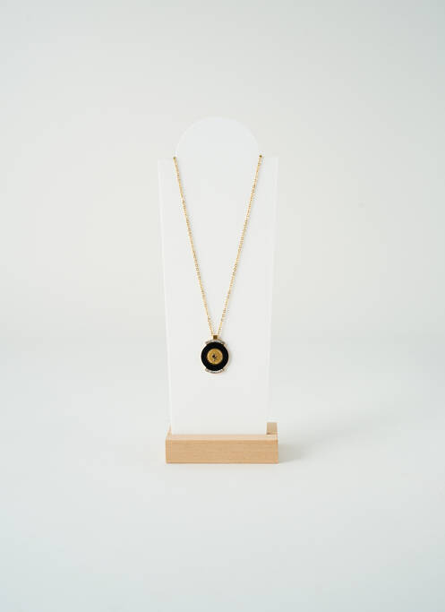 Collier noir VISSON pour femme
