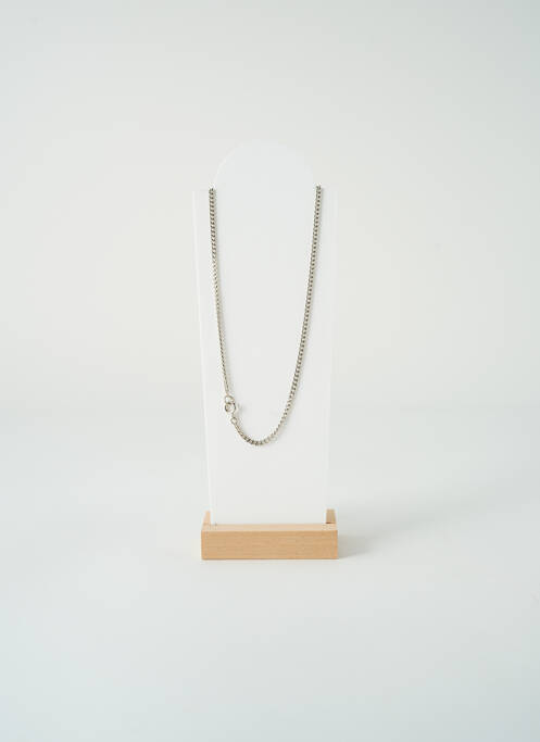 Sautoir argent SATINE pour femme