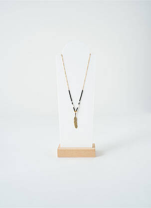 Collier ornement perles or SATINE femme