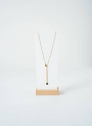 Collier ornement perles or SATINE femme