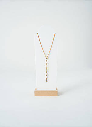 Collier ornement breloque / pampille or SATINE femme