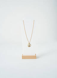 Collier ornement breloque / pampille or SATINE femme