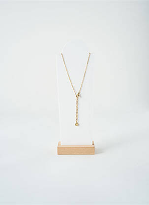 Collier matériaux métal or SATINE femme