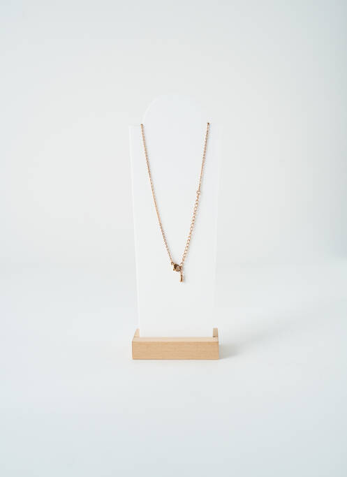 Collier rose SATINE pour femme