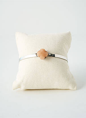 Bracelet ornement pierre orange SATINE femme