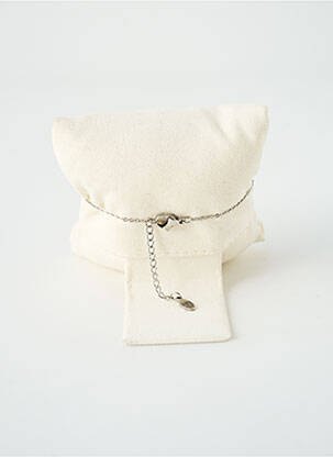 Bracelet matériaux métal bleu SATINE femme