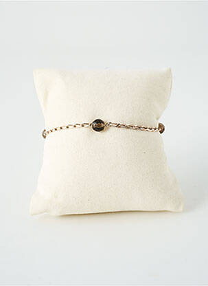 Bracelet matériaux métal marron SATINE femme