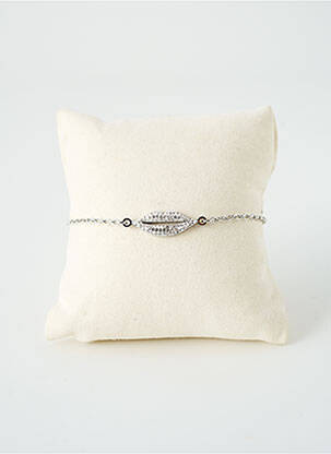 Bracelet ornement oxyde de zirconium argent VISSON femme