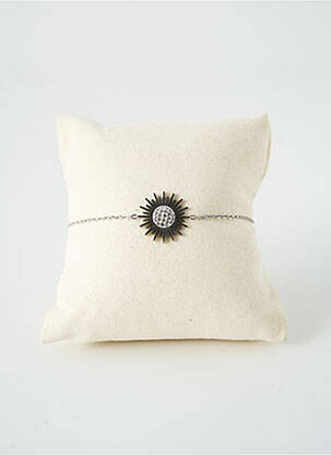 Bracelet ornement oxyde de zirconium argent SATINE femme