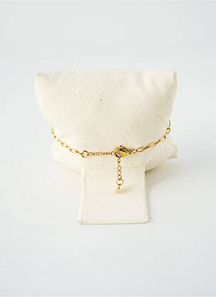 Bracelet ornement pierre marron SATINE femme