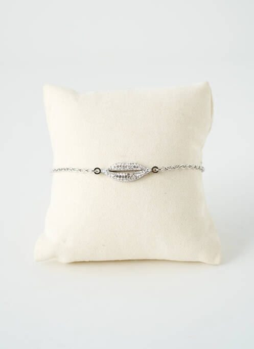 Bracelet ornement oxyde de zirconium argent VISSON femme