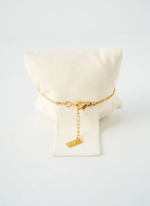 Bracelet fermeture fermoir mousqueton rose VISSON femme