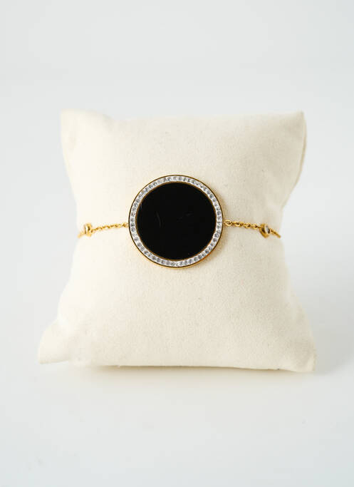 Bracelet noir SATINE pour femme