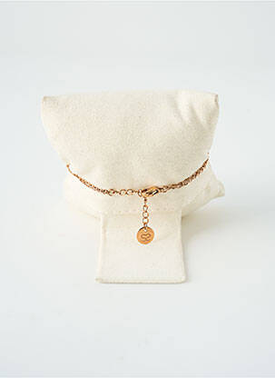 Bracelet ornement breloque / pampille rose SATINE femme