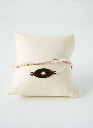 Bracelet matériaux métal or SATINE femme