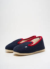 Chaussons/Pantoufles bleu LA MANUFACTURE DE PANTOUFLES pour homme seconde vue