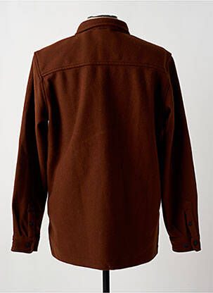 Veste casual fermeture boutonnée sur le devant marron KRONSTADT homme