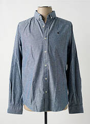 Chemise manches longues bleu FAGUO pour homme seconde vue