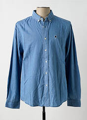 Chemise manches longues bleu FAGUO pour homme seconde vue