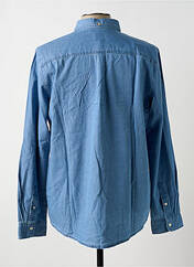 Chemise manches longues bleu FAGUO pour homme seconde vue