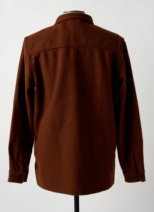 Veste casual fermeture boutonnée sur le devant marron KRONSTADT homme