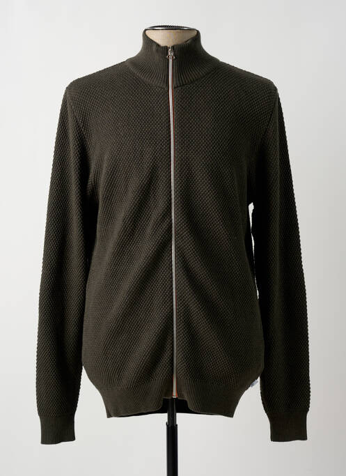 Gilet manches longues vert KRONSTADT pour homme