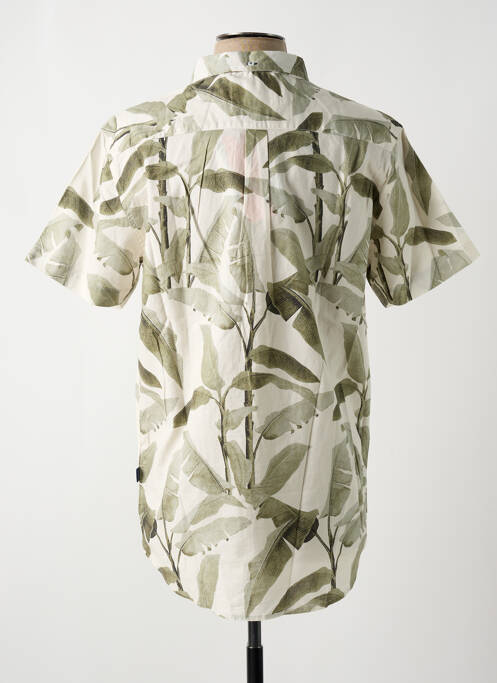 Chemise manches courtes vert KRONSTADT homme