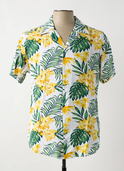 Chemise manches courtes vert KRONSTADT pour homme