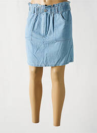 Jupe courte bleu GARANCE femme