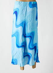 Jupe longue bleu FRNCH pour femme seconde vue