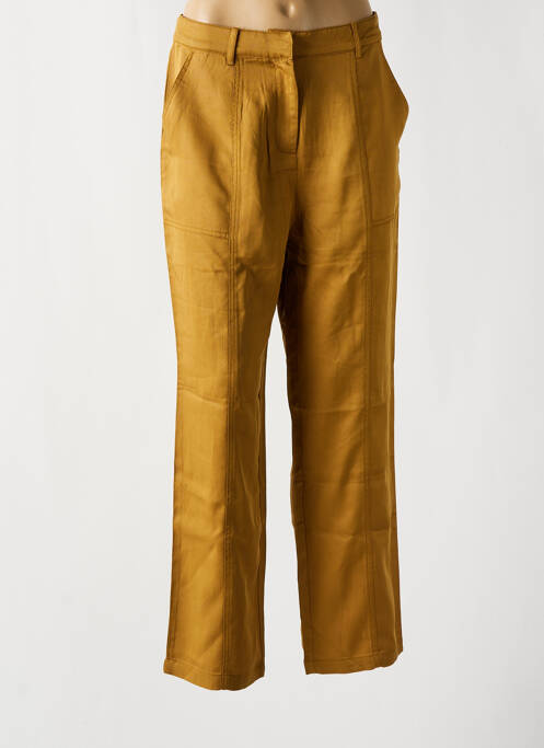 Pantalon droit beige FRNCH pour femme
