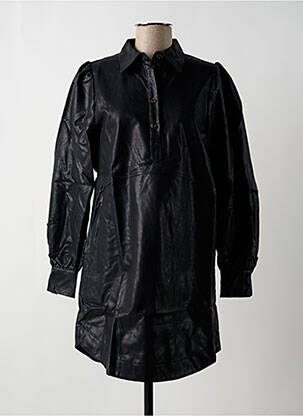 Robe courte manches longues manches longues noir FRNCH femme