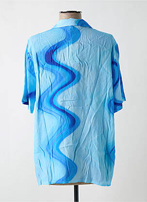 Chemisier manches courtes manches courtes bleu FRNCH femme
