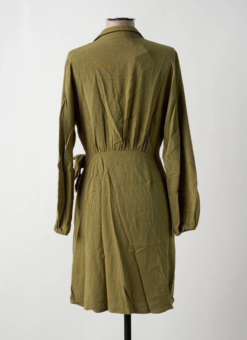 Robe courte vert GARANCE pour femme
