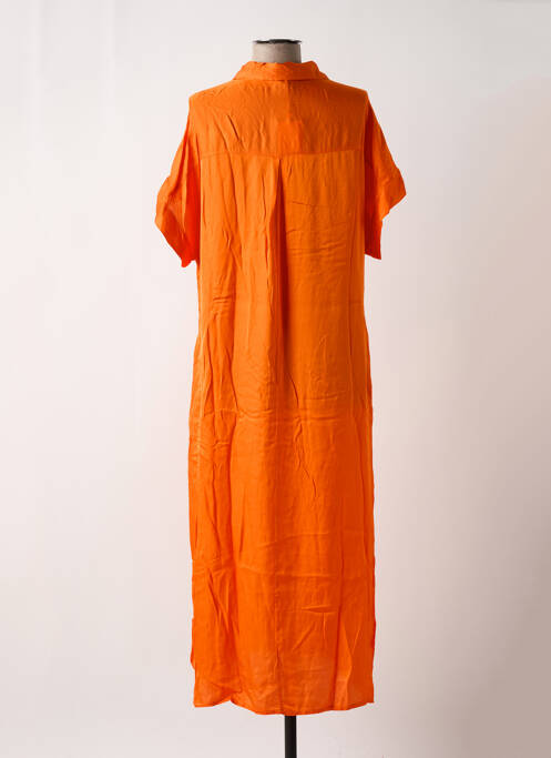 Robe longue orange FRNCH pour femme