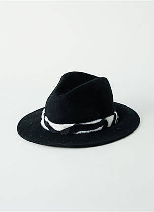 Chapeau noir MADEMOISELLE JOY femme