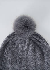Bonnet gris DOREE CACHEMIRE pour femme seconde vue
