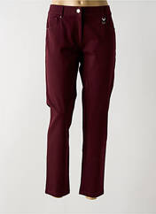 Pantalon droit rouge PENNYBLACK pour femme seconde vue