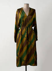 Robe longue marron HARTFORD pour femme seconde vue