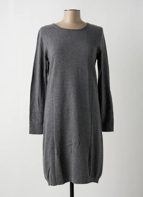 Robe pull gris BELLUNA pour femme