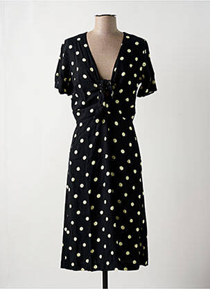Robe mi-longue noir MADEMOISELLE YEYE femme