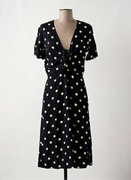 Robe mi-longue noir MADEMOISELLE YEYE femme