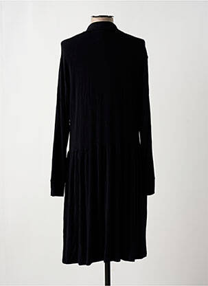 Robe mi-longue noir BY BASICS femme